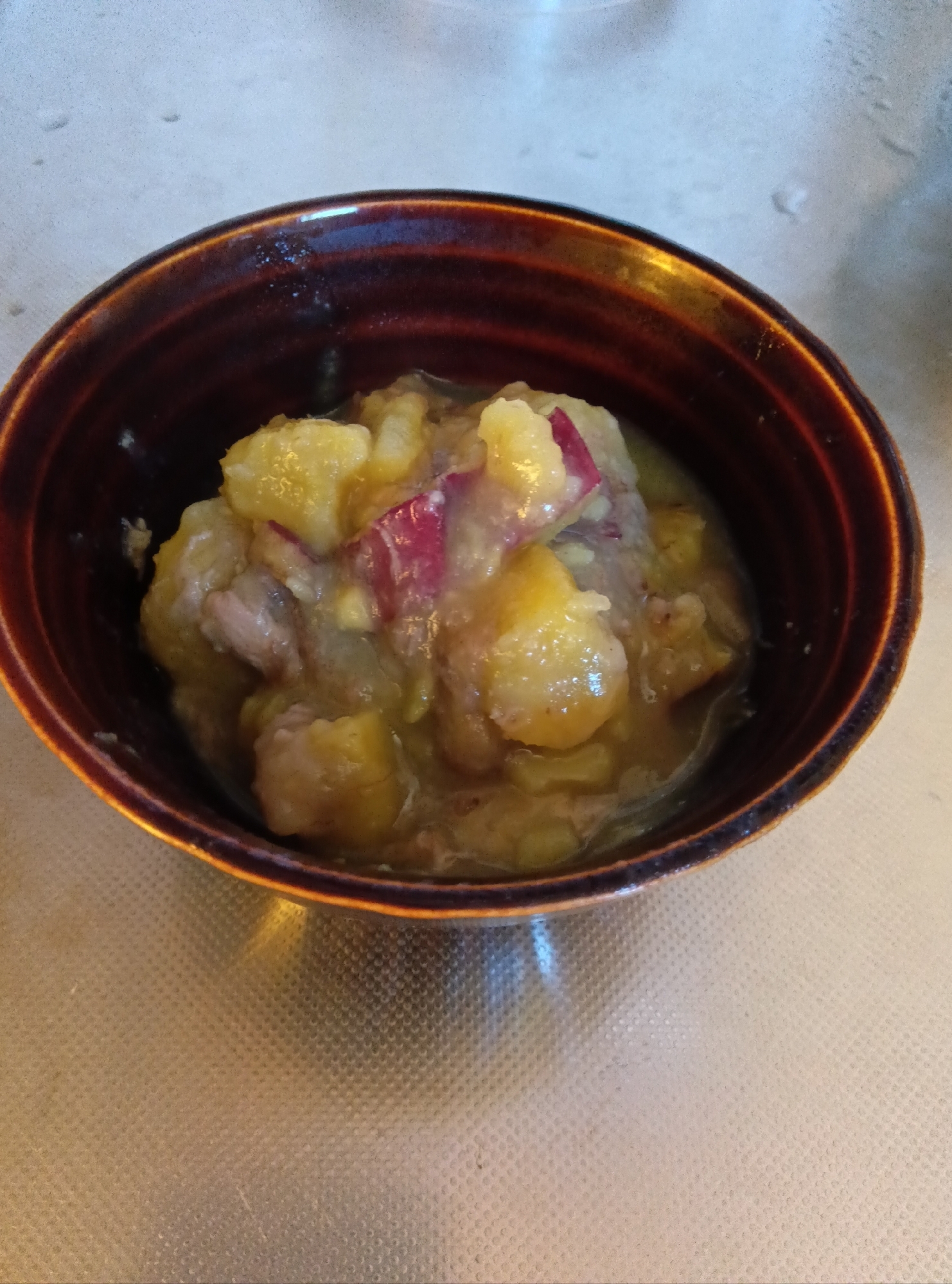 さつまいもとバナナのきんとん