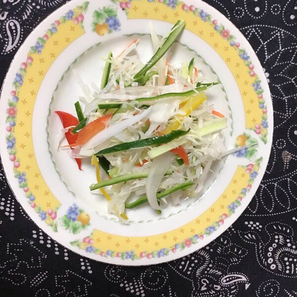 50度洗いした生野菜サラダ 和風ドレッシング レシピ 作り方 By まあみ4384 楽天レシピ 50度洗いした生野菜サラダ 和風ドレッシング レシピ 作り方 By まあみ4384 楽天レシピ