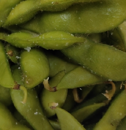 我が家の枝豆の茹で方☆柔らかです