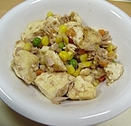 ミックスベジタブル＆ツナの炒り豆腐