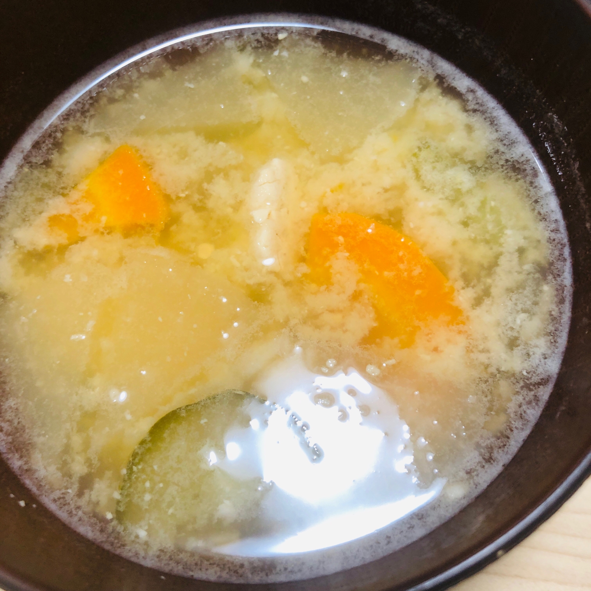 かきたま風のお味噌汁