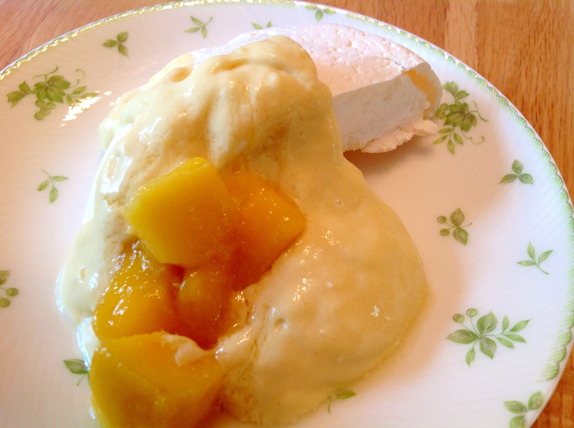 ココナッツマンゴーアイスポップのレシピ