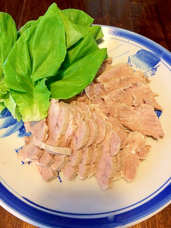 しっとり&ヘルシー☆ゆで豚