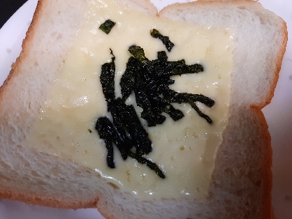 朝食に☆海苔チーズトースト
