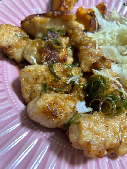 焼き揚げで作る油淋鶏（ユーリンチー）