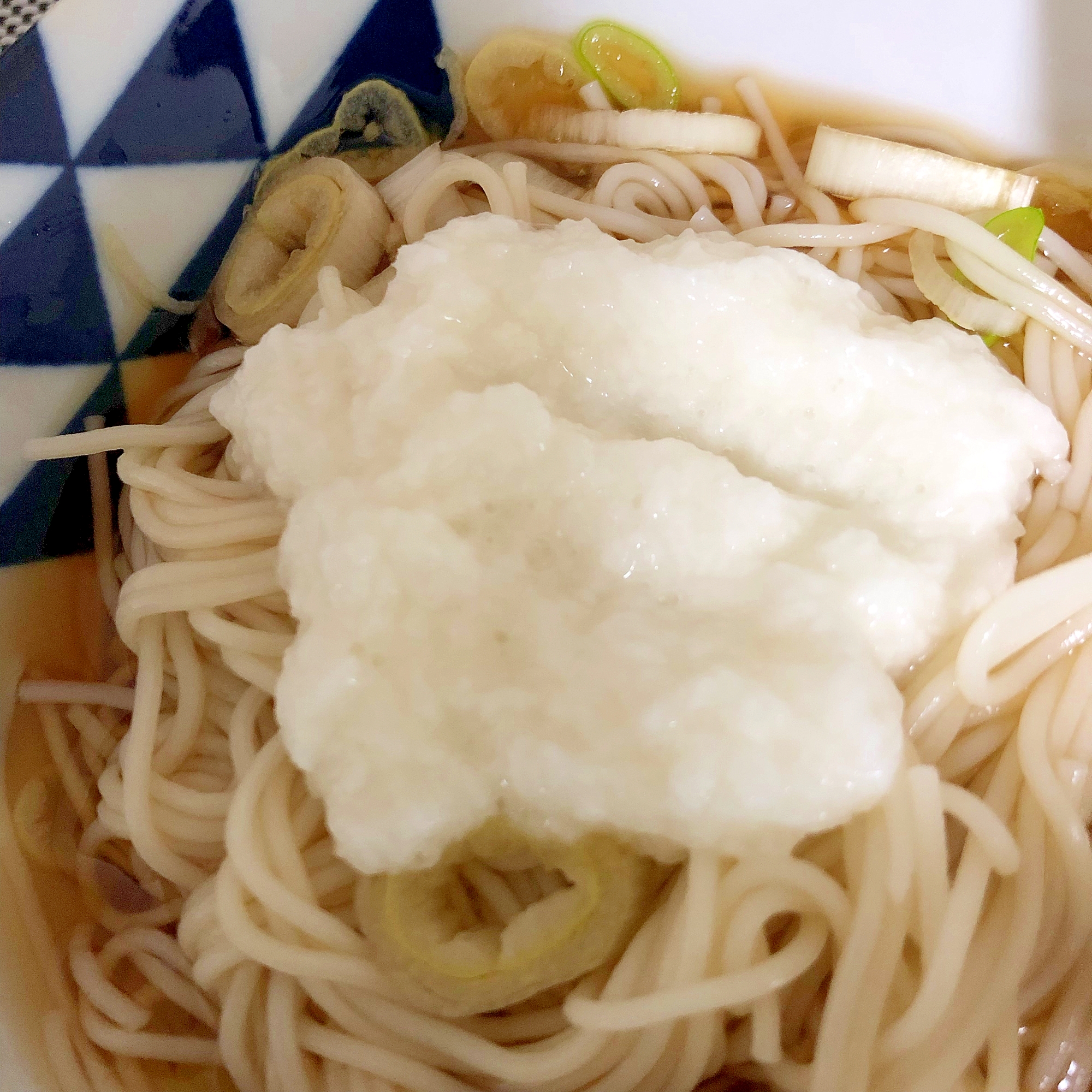 とろろのそうめん