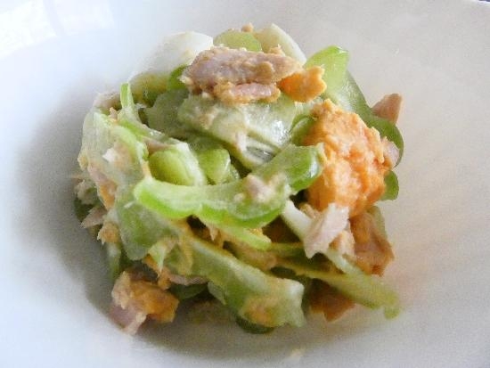 デリシャスゴーヤ(サラダゴーヤ・ライム)のサラダ