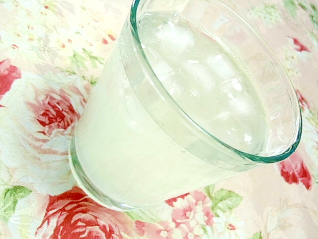 ❤柚子茶とかぼす果汁と檸檬酒のジンジャーカクテル❤