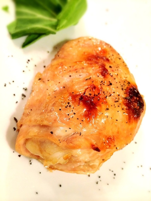 炊飯器で簡単 鶏皮パリパリ蒸し鶏肉 レシピ 作り方 By Kuu1 楽天レシピ