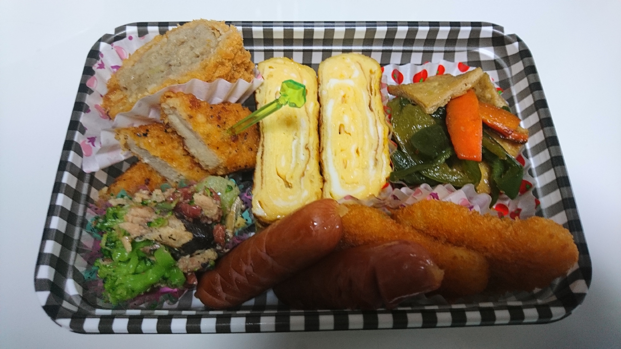 白米なしの「頑張らない弁当」