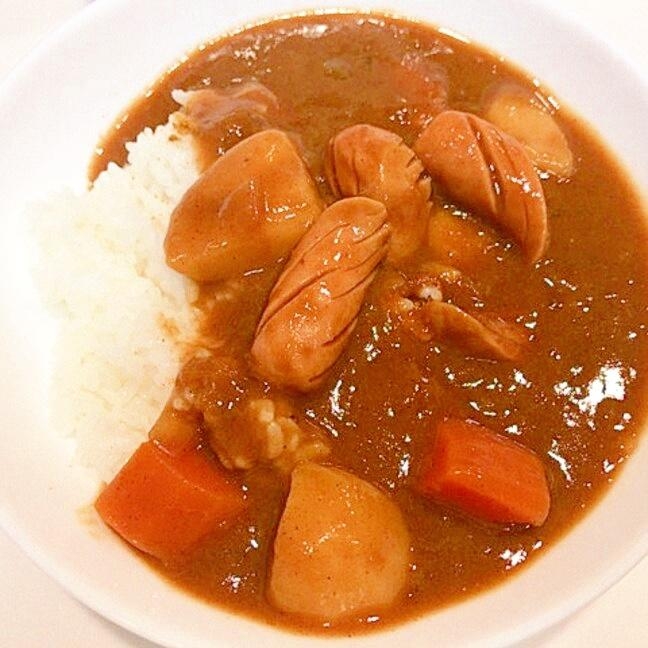 圧力鍋で☆簡単ウインナージャワカレー