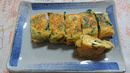 ニラの卵焼き