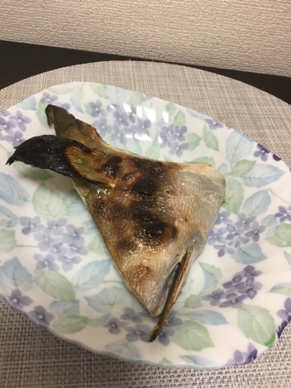 ブリかまの塩焼き