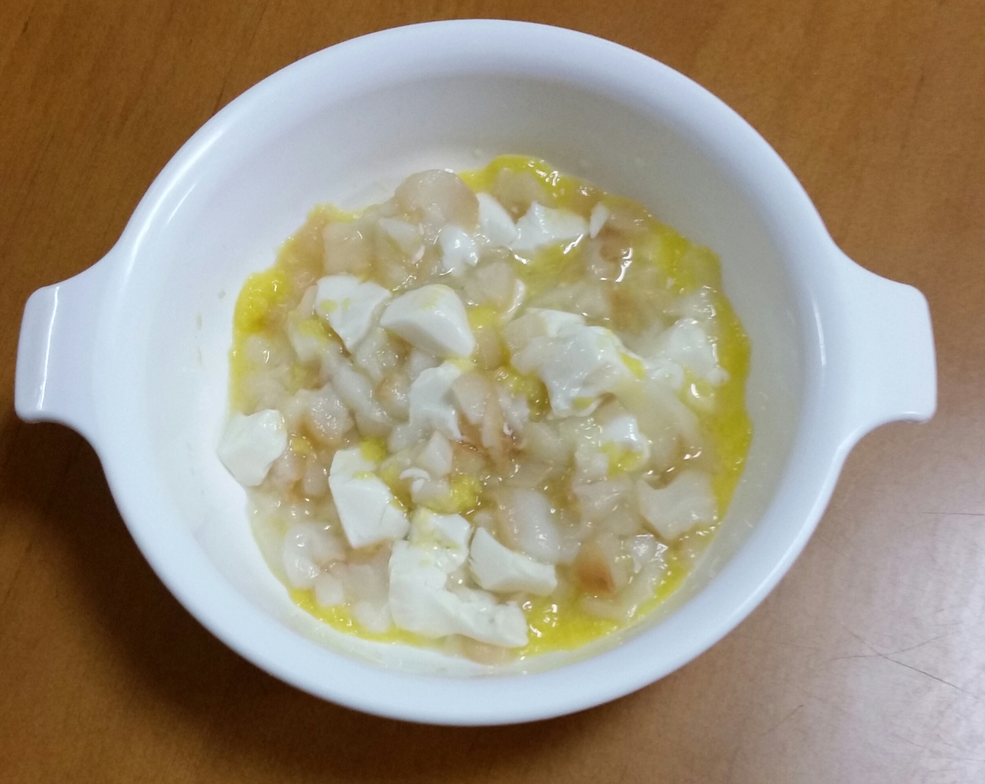 お麩と豆腐と裏ごしとうもろこし 離乳食中期 レシピ 作り方 By Tomomi9968 楽天レシピ