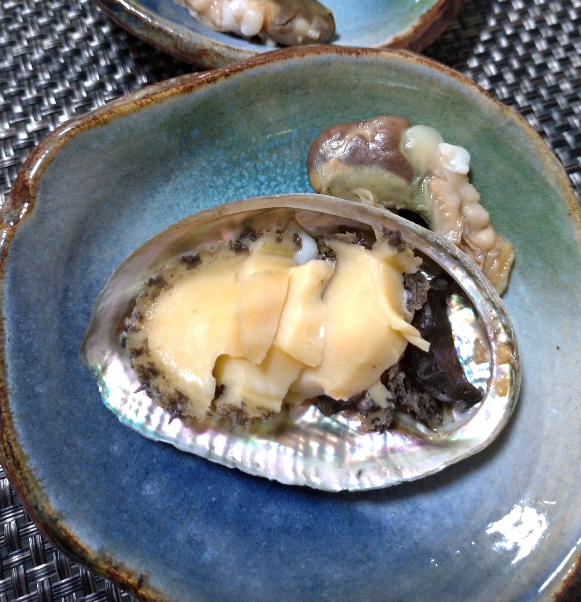 レンジで簡単☆蒸しアワビ