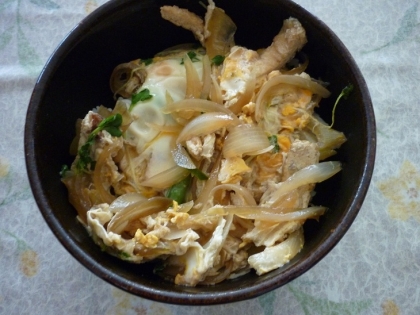 めんつゆで簡単 豚肉の卵とじ丼 レシピ 作り方 By まーたん58 楽天レシピ