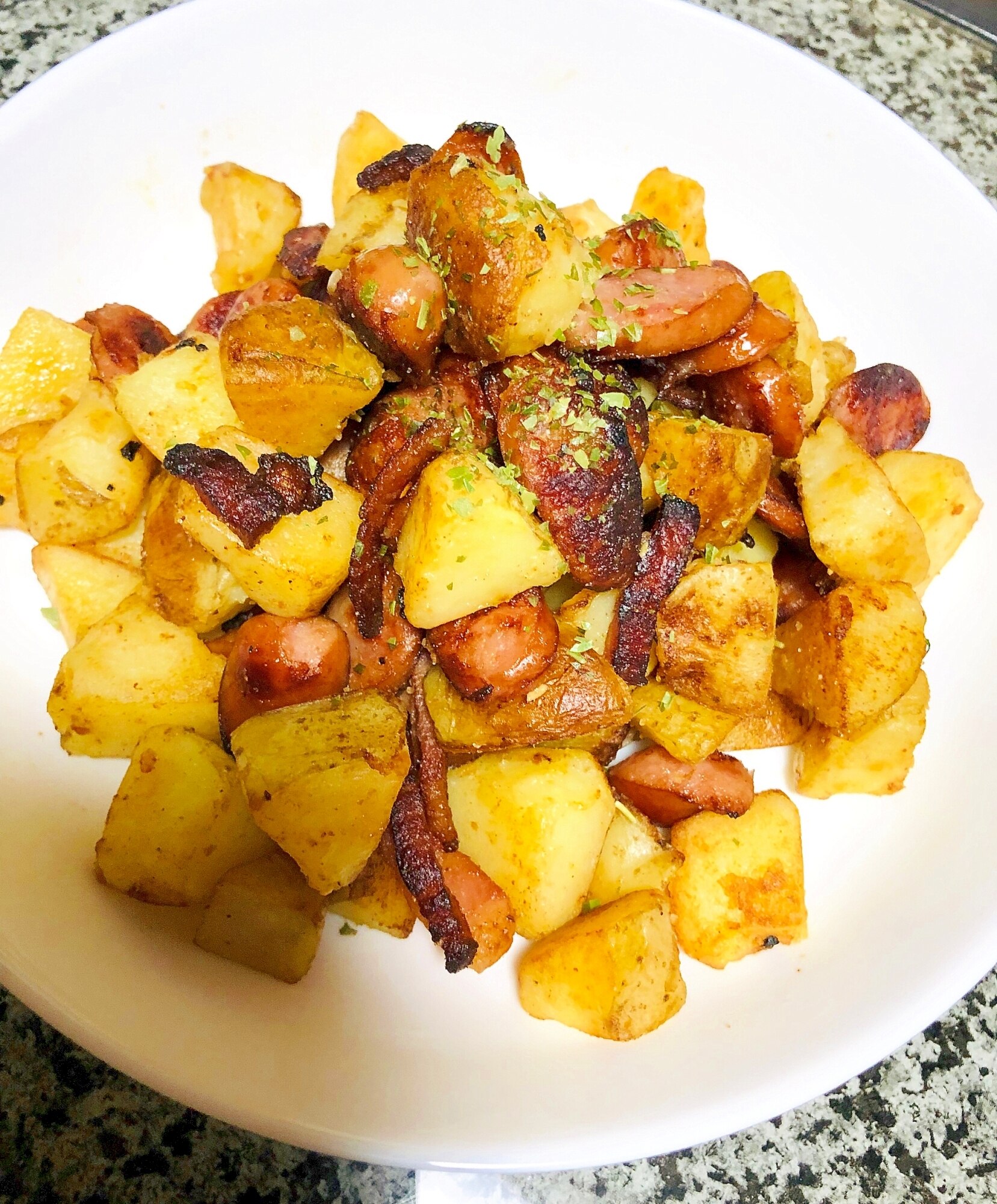 ジャーマンポテト ジャーマンポテト レシピ・作り方 by hamupi-ti-zu - 楽天レシピ