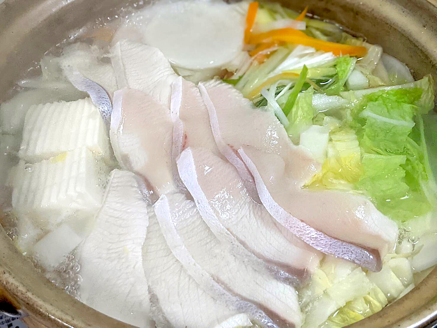 ぶりと大根のしゃぶしゃぶ鍋☆冬☆鰤ぶりしゃぶ