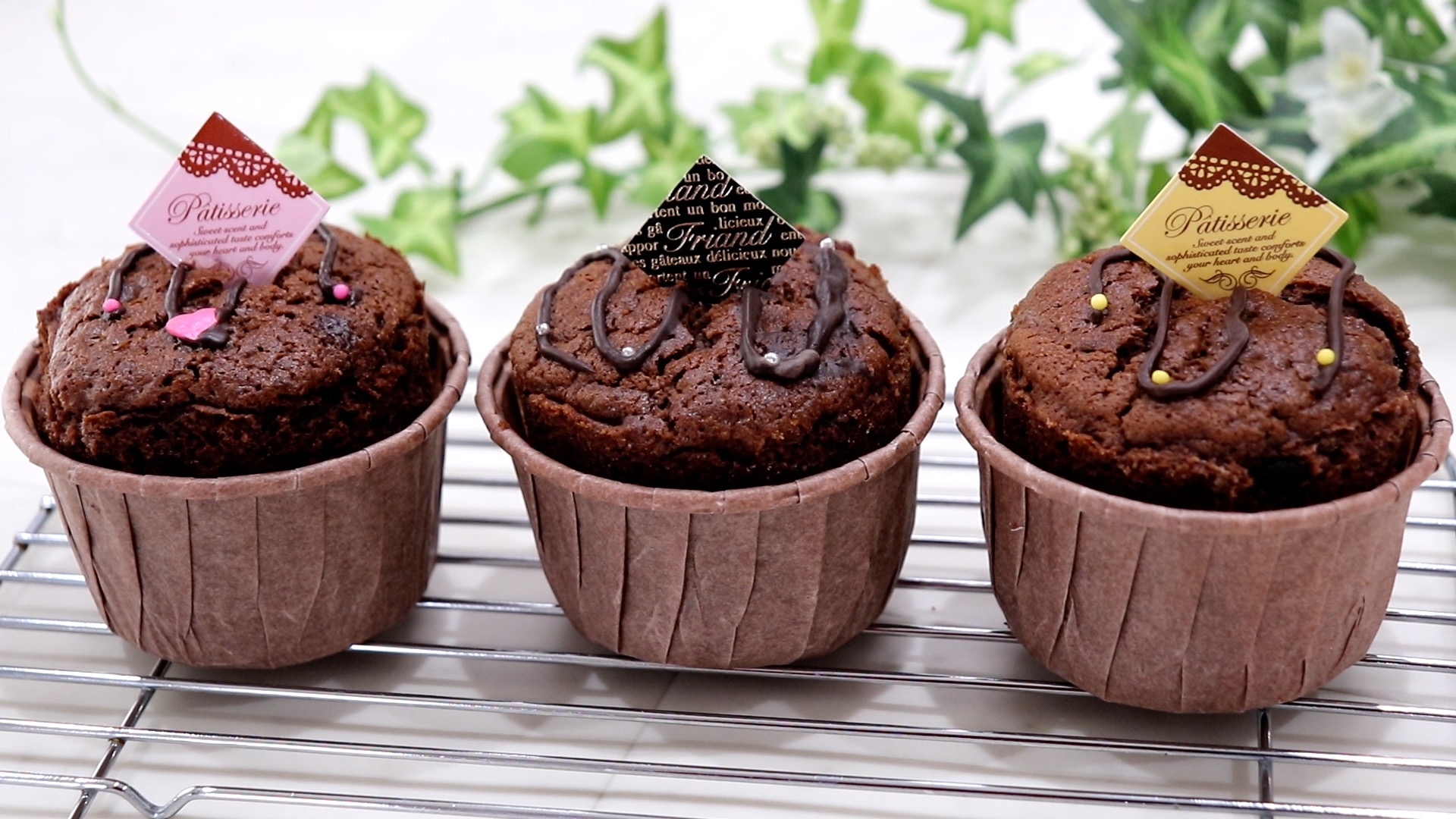 混ぜて焼いたらバレンタインチョコマフィン レシピ 作り方 By たけ民キッチン 楽天レシピ