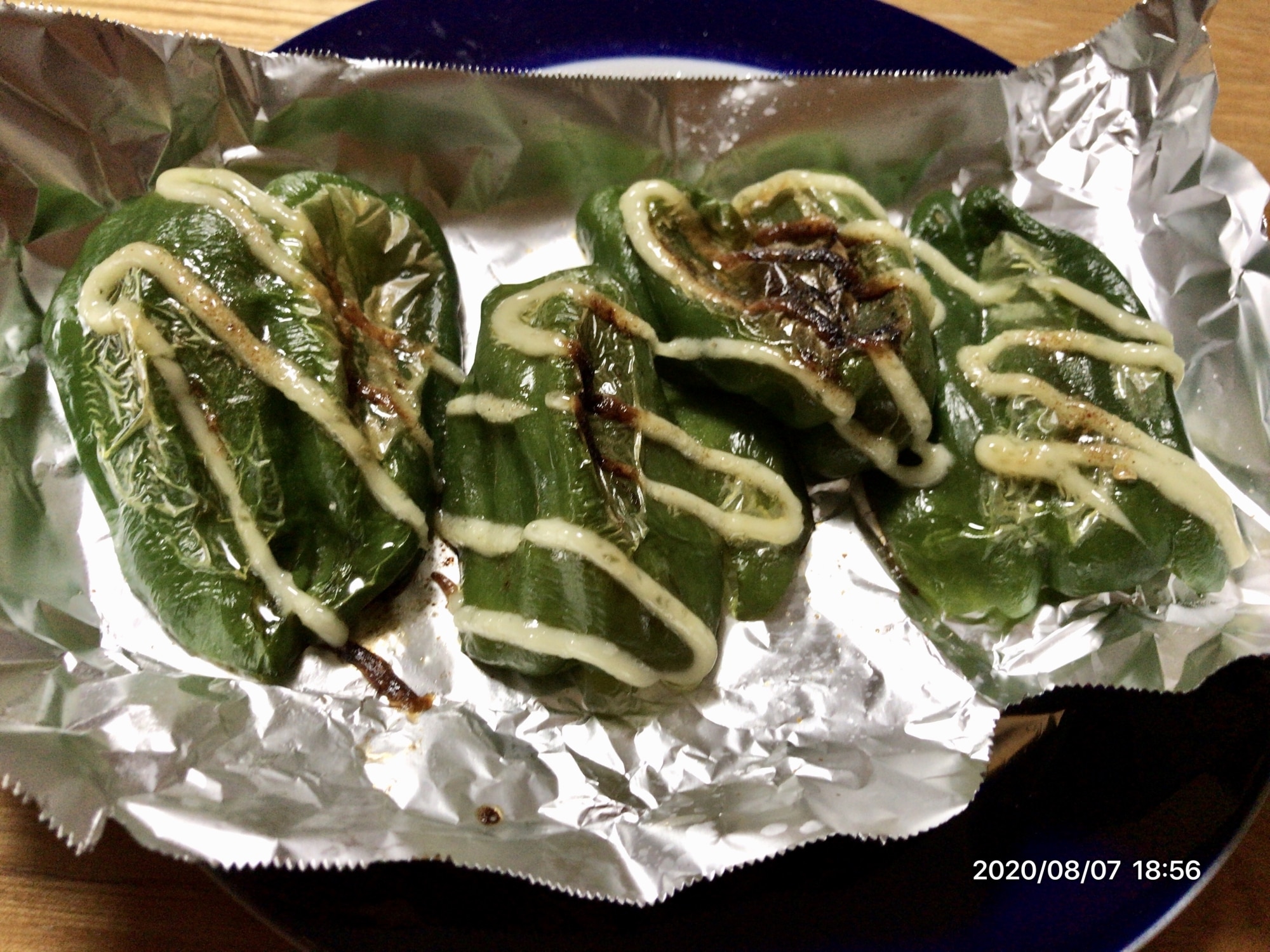 ズボラレシピ！ピーマンの素焼き レシピ・作り方 by Ruichichi