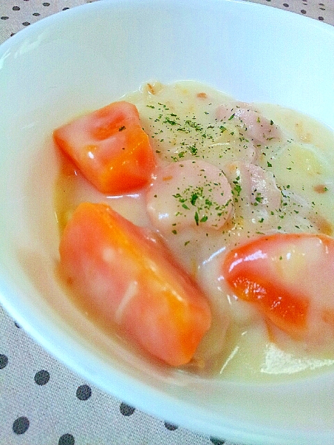 魚肉ソーセージで簡単 肉なしクリームシチュー レシピ 作り方 By ラズベリっち 楽天レシピ 魚肉ソーセージで簡単 肉なしクリームシチュー レシピ 作り方 By ラズベリっち 楽天レシピ