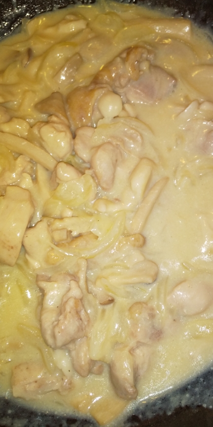 バター不要★鶏肉のクリーム煮
