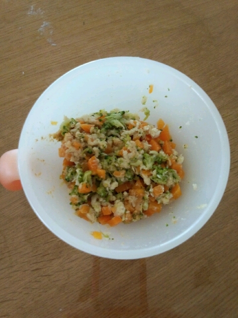 離乳食 中期 2種の野菜とたらのきなこ和え レシピ 作り方 By Koko0730 楽天レシピ 離乳食 中期 2種の野菜とたらのきなこ和え レシピ 作り方 By Koko0730 楽天レシピ