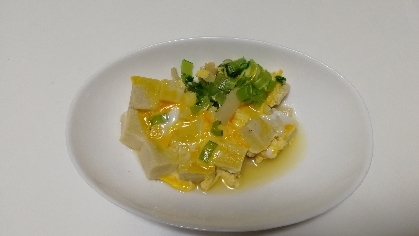 【簡単】高野豆腐と卵の中華煮