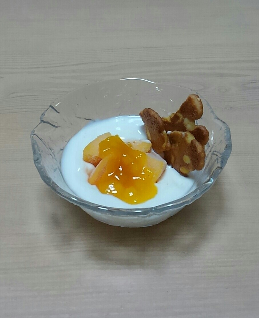 ヨーグルト☆マンゴー&フルーツソース