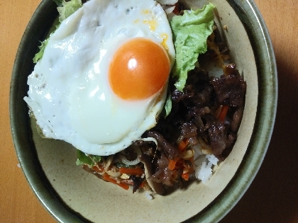 ご飯がすすむ！ビビンバ丼