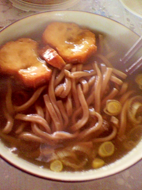 カレー粉で☆カレー蕎麦