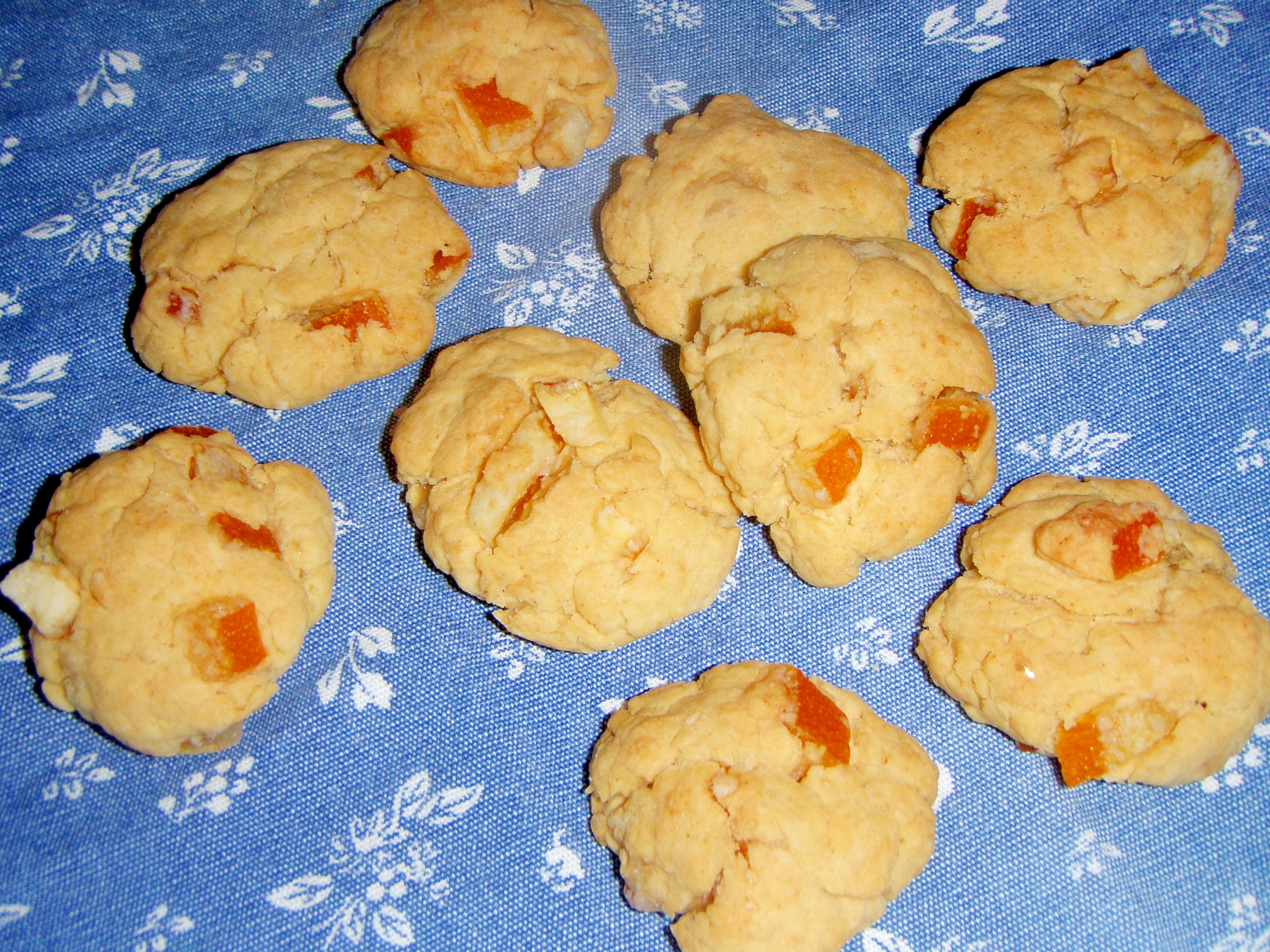 オレンジピールのクッキー