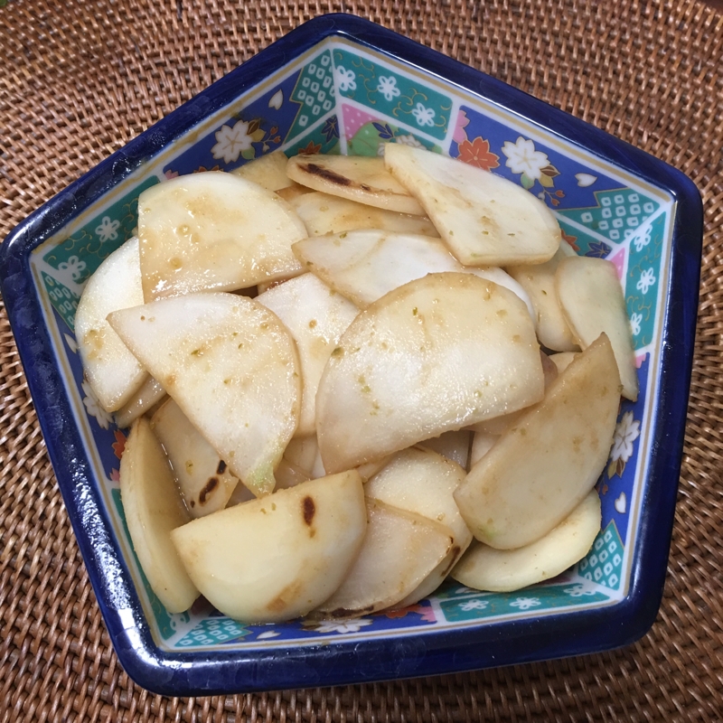 かぶのポン酢&柚子胡椒炒め