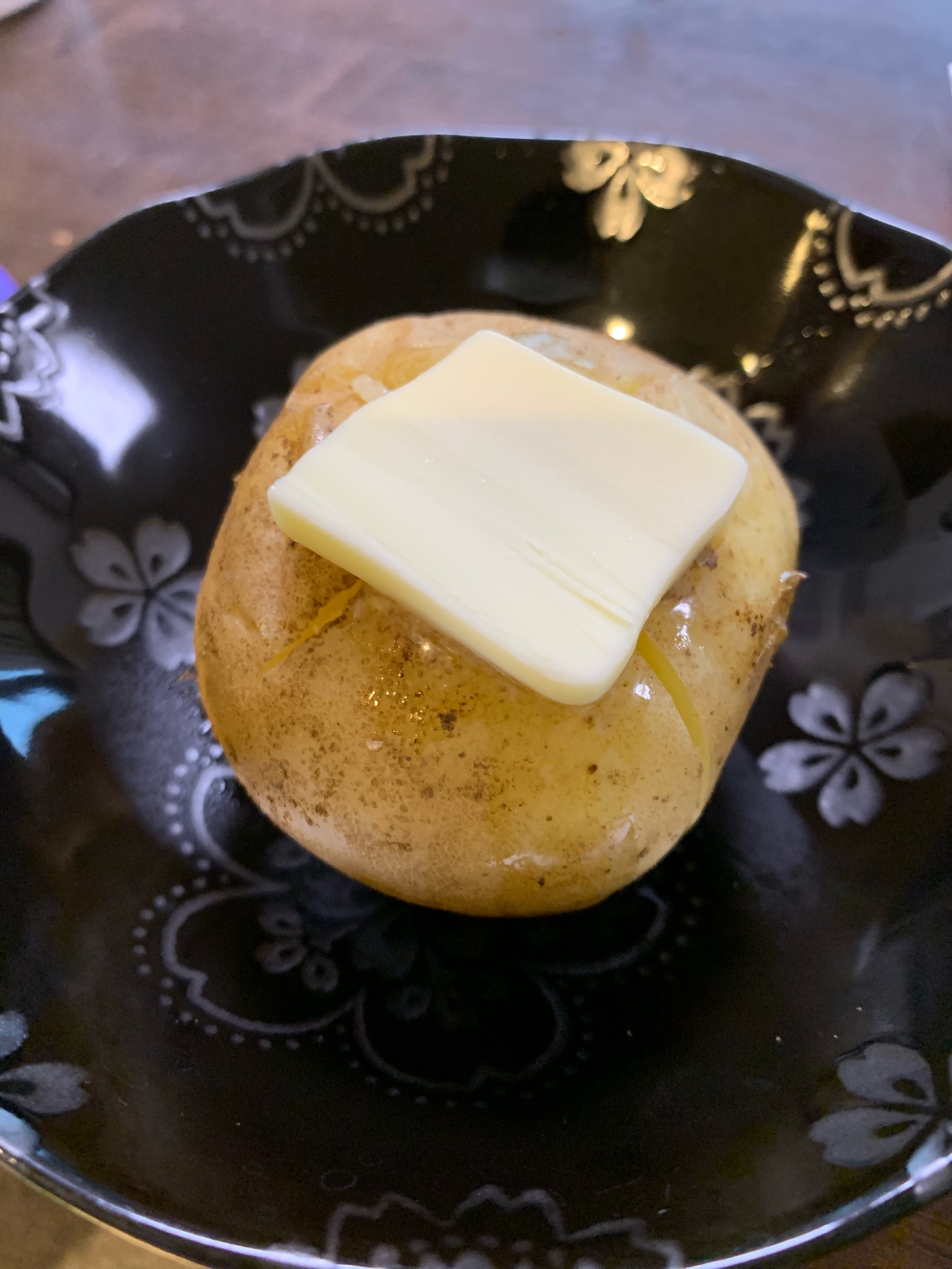 電子レンジでじゃがバター