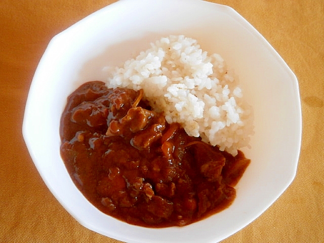 トマト入りハヤシライス