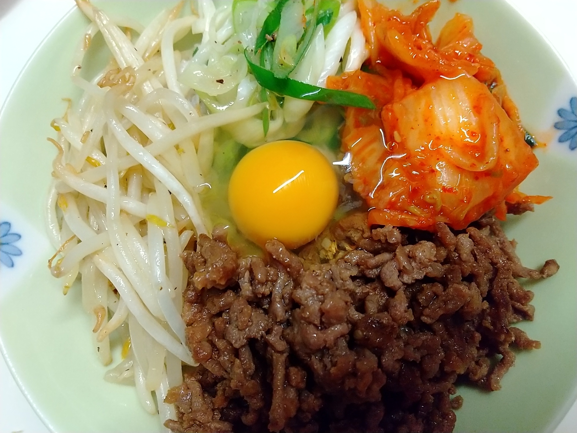 家にあるもので♪ビビンパ