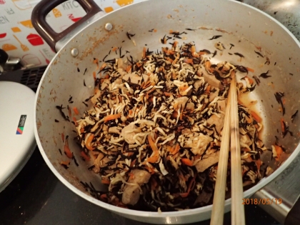 乾物いっぱい☆切り干し大根高野豆腐ひじきの煮物