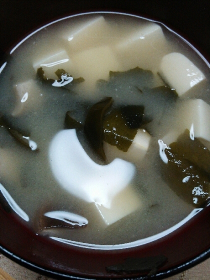 ワカメとしじみと豆腐の味噌汁【ほっこり☆和食】