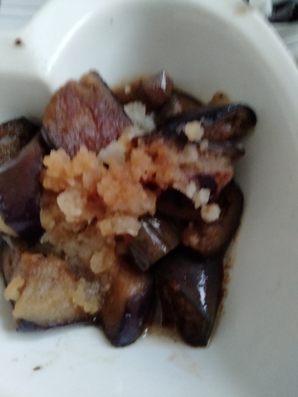 なすのみぞれ煮