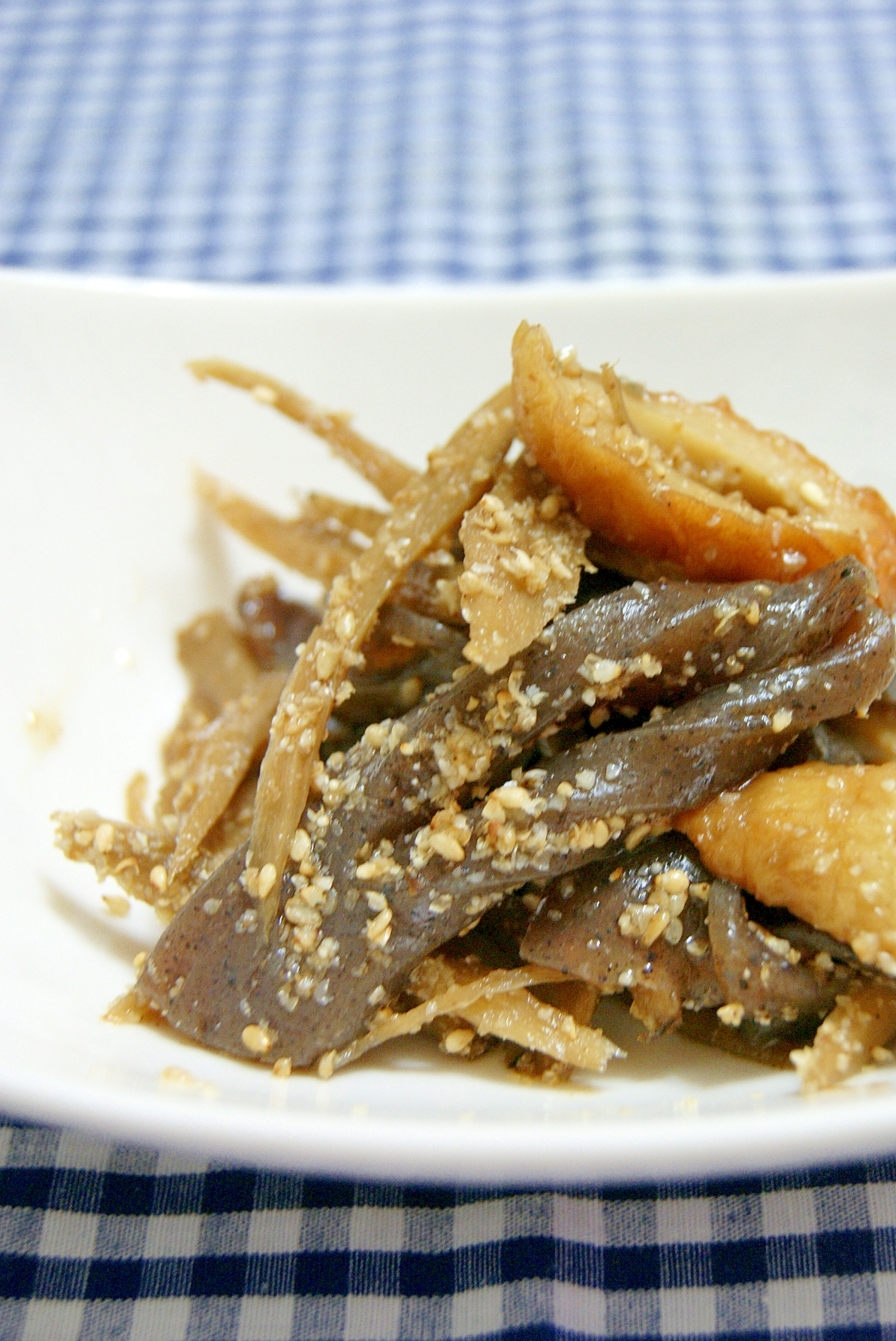 ごぼう こんにゃく ちくわのきんぴら レシピ 作り方 By Cota Cota 楽天レシピ