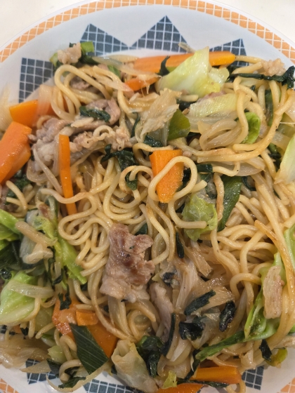 あっさり塩焼きそば