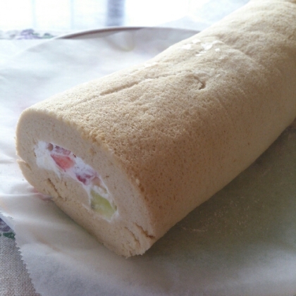 米粉のロールケーキ
