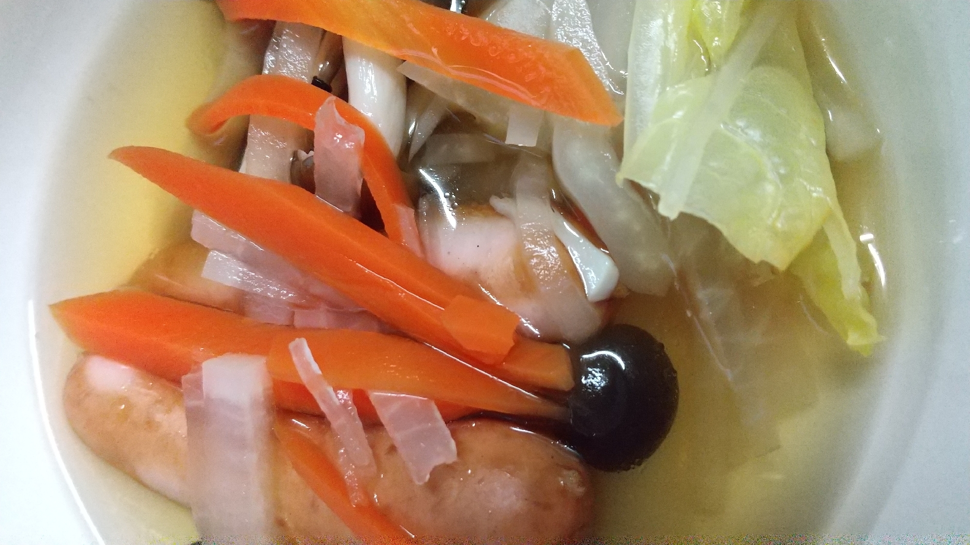 にんじんと大根のスープ