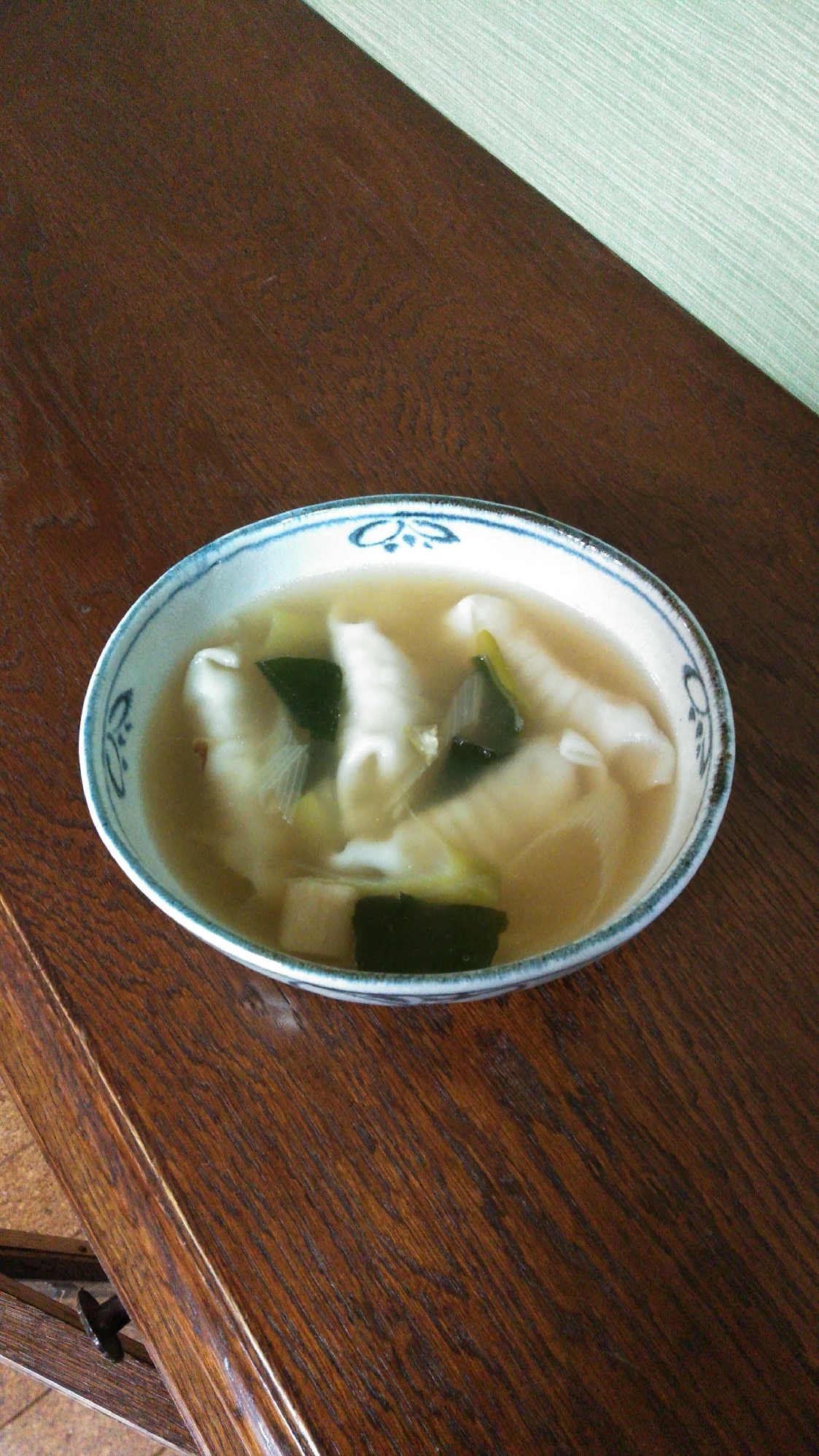 お手軽餃子スープ