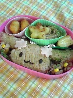 おさくらごはん でモカちゃんキャラ弁 レシピ 作り方 By Tekonani 楽天レシピ おさくらごはん でモカちゃんキャラ弁 レシピ 作り方 By Tekonani 楽天レシピ