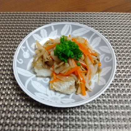簡単♪白身魚の♡ポン酢とろみ餡かけ