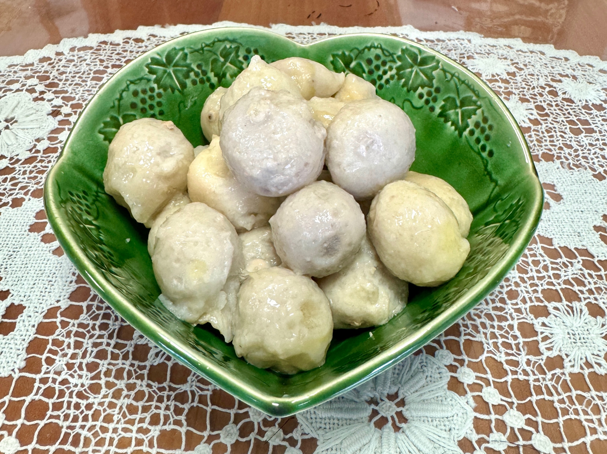 電気圧力鍋で簡単に皮をむいたホクホクねっとり☆里芋