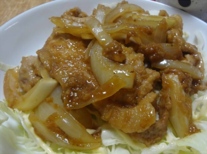 生姜焼きがっつり丼