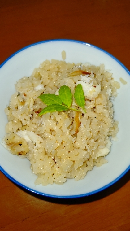 炊飯器で簡単！豪華！鯛めしです☆