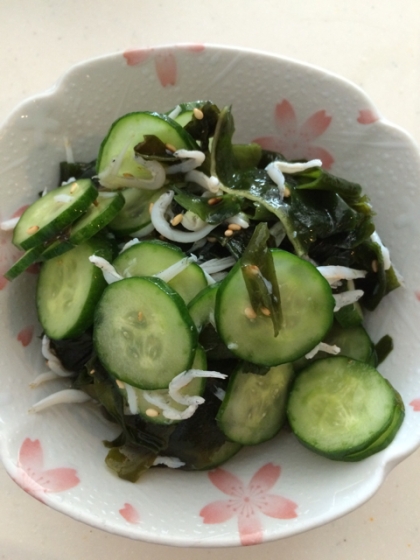 さっぱりしているのでいくらでも食べられそうです！ごちそうさまでした(ㅅ´³`)♡